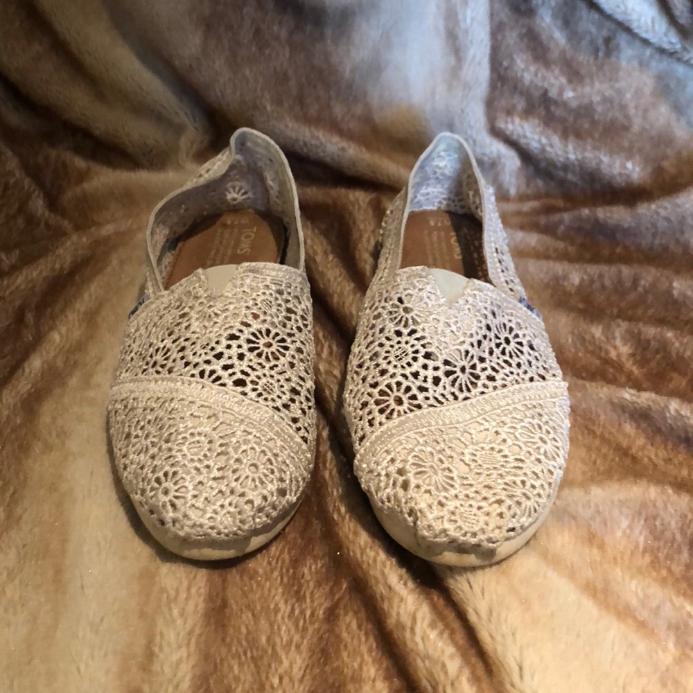 Toms Classic Crotchet Slip On